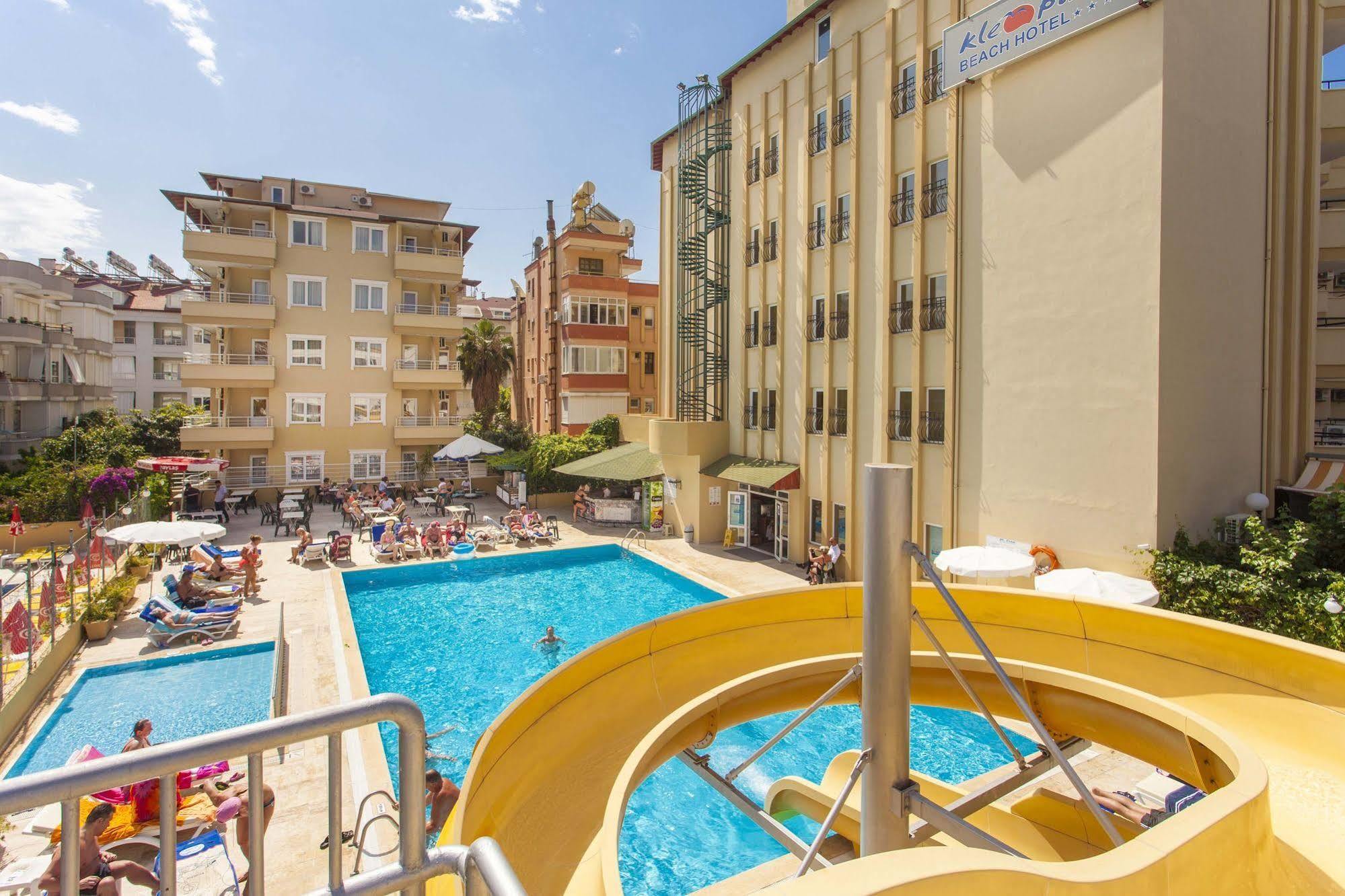 Kleopatra Beach Hotel ألانيا المظهر الخارجي الصورة