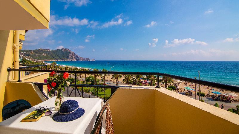 Kleopatra Beach Hotel ألانيا المظهر الخارجي الصورة